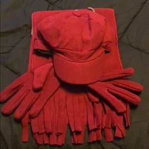 Scarf/Gloves/Hat Set